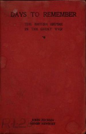 [Gutenberg 49540] • Days to Remember: The British Empire in the Great War